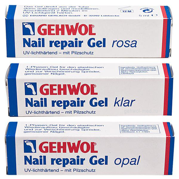 Купить GEHWOL Nail Repair Gel klar M средней вязкости в интернет ...