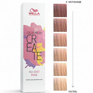 Wella Professionals Color Fresh Create Оттеночная краска, пудровый розовый