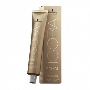 Schwarzkopf IGORA ROYAL Absolutes 4-50 Средний Коричневый Золотистый Натуральный Schwarzkopf IGORA ROYAL Absolutes 4-50 Средний Коричневый Золотистый Натуральный