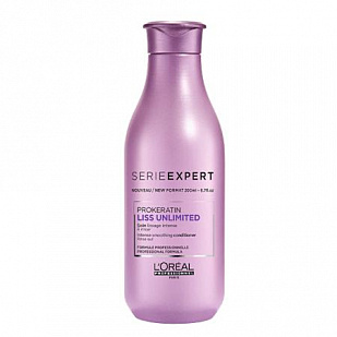 L'oreal Liss Unlimited Conditioner Разглаживающий кондиционер для непослушных и вьющихся волос
