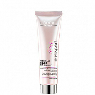 L'oreal Vitamino Creamy Cleanser Шампунь для окрашенных волос краской INOA
