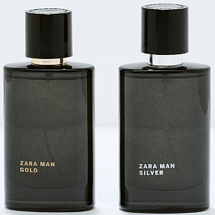 Zara Zara Zara Man Gold + Zara Man Silver Набор