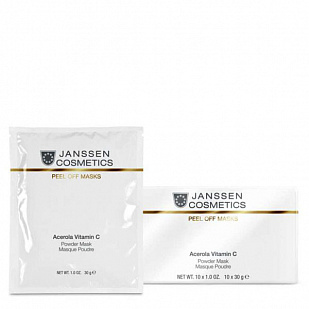 Janssen Acerola Vitamin C Mask Розовая моделирующая маска с ацеролой и витамином С