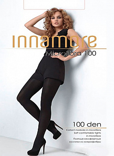 Innamore Microfibra Nero 4L 100 den Колготки