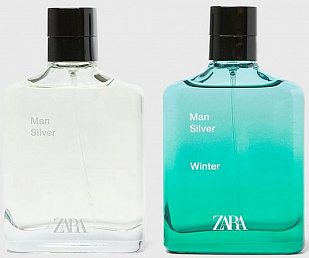 Zara Zara Zara Man Silver + Zara Man Silver Winter Набор
