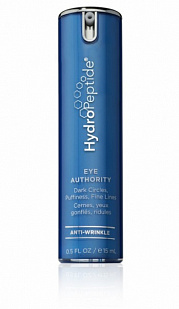 HydroPeptide Eye Authority Увлажняющий крем для век против морщин, отеков и темных кругов под глазам