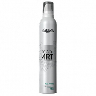 L'oreal Tecni.art Full Volume Mousse - Мусс для объема тонких волос (фикс 4) 