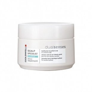 Goldwell Dualsenses Scalp Specialist Sensitive 60Sec Treatment - Маска мгновенного действия для чувствительнойкожи головы