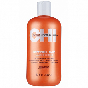 CHI Deep Brilliance Soothe and Protect Успокаивающий крем для волос и кожи головы CHI Deep Brilliance Soothe and Protect Успокаивающий крем для волос и кожи головы