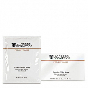 Janssen Botanica White Mask Осветляющая моделирующая маска