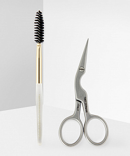 Tweezerman  STAINLESS BROW SHAPING SCISSORS Ножницы для тримминга бровей
