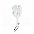 Angel Baby Black White Turquoise Расческа-Брелок Ангел Бело-Бирюзовая