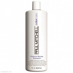 Paul Mitchell Color Protect Platinum Blonde Shampoo Оттеночный шампунь для светлых волос