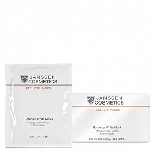 Janssen Wakame Pro White Альгинатная осветляющая успокаивающая ультраувлажняющая маска с экстрактами водорослей вакаме и мальтийского кермека