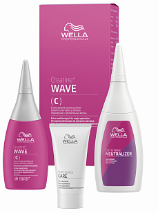 Wella Professionals CREATINE+ WAVE набор для для окрашенных и чувствительных волос, 30/75/100 мл