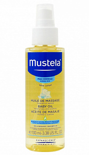 Mustela Bebe - Масло для массажа детское