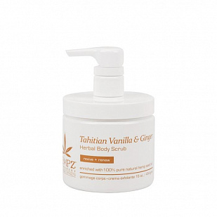 Hempz AROMABODY TAHITIAN VANILLA & GINGER Herbal Body Scrub Скраб для тела 
