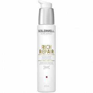 Goldwell Dualsenses Rich Repair 6 Effects Serum - Сыворотка 6-кратного действия для поврежденных волос