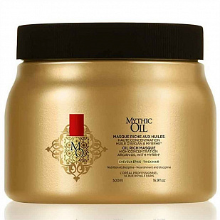 L'oreal MYTHIC OIL Митик Ойл Питательная маска для жестких волос