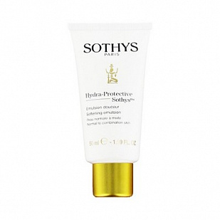 Sothys Softening Emulsion Hydra Protective Line - Эмульсия для нормальной и комбинированной кожи лица смягчающая