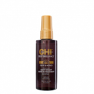 CHI Deep Brilliance Light Weight Leave-in Treatment - Несмываемая сыворотка-сияние для волос