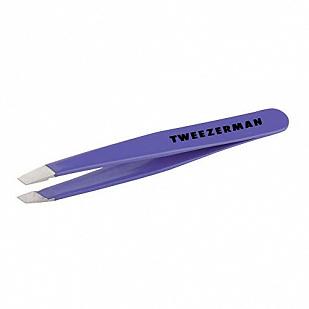 Tweezerman SLANT TWEEZER BLOOMING LILAC Пинцет для бровей
