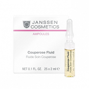Janssen Couperose Fluid  - Ампулы «Антикупероз» (куперозная кожа)