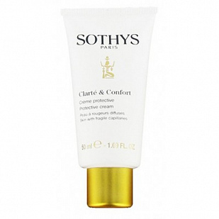 Sothys C&C Line Protective Cream - Крем защитный для чувствит. кожи лица и кожи с куперозом