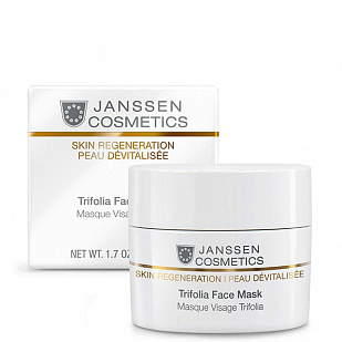 Janssen Trifolia Face Mask Насыщенная anti-age маска с фитоэстрогенами и гиалуроновой кислотой