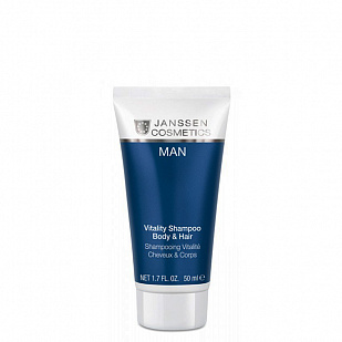 Janssen Vitality Shampoo Body & Hair Стимулирующий шампунь для волос и тела