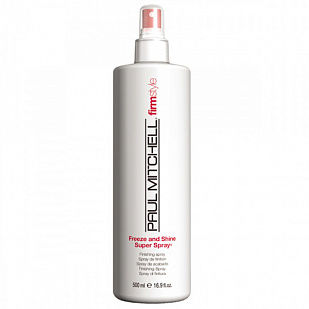 Paul Mitchell FirmStyle Freeze and Shine Super Spray Cпрей для укладки сильной фиксации "Заморозка и блеск"
