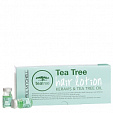 Tea Tree Hair Lotion Keravis & Tea Tree Oil Регенерирующие ампулы против выпадения волос