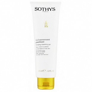 Sothys Purifying Foaming Gel -  Гель-мусс, очищающий экстрактами ириса и таволги