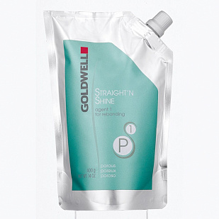 Goldwell Straight'n Shine P - agent 1 for rebonding - Выпрямитель тонких и слабых волос