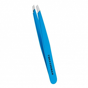 Tweezerman SLANT TWEEZER BAHAMA BLUE Пинцет для бровей