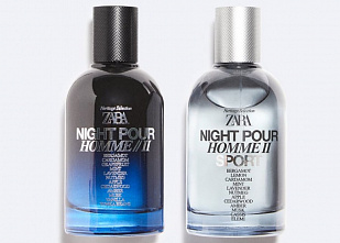 Zara Zara NIGHT POUR HOMME II + NIGHT POUR HOMME II SPORT Набір