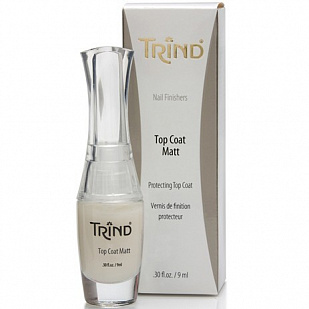 Trind Caring Top Coat Matt Матовый закрепитель лака