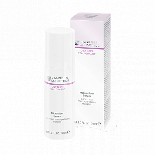 Janssen Microsilver Serum - Сыворотка с антибактериальным действием для жирной, воспаленной кожи