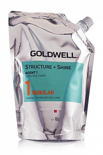 Goldwell Structure + Shine Agent 1 Softening cream - 1 Regular - Для натуральных тонких волос