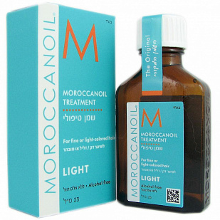 Moroccanoil Treatment Light  - Масло восстанавливающее для тонких, светлых волос