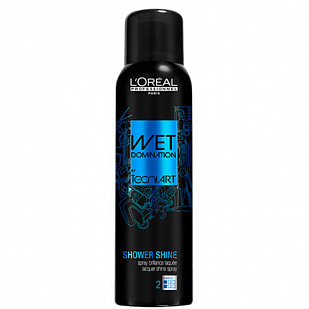 L'oreal Wet Domination Shower Shine Спрей для создания глянцевого блеска