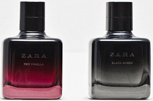 Zara Zara Red Vanilla + Black Amber Набор