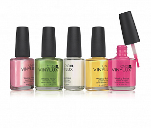 CND 193 Vinylux Wisteria Haze - сиреневый, эмалевый, плотный