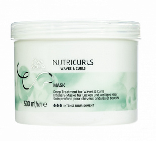Wella Professionals Nutricurls Waves & Curls Mask Питательная маска для кудрявых и вьющихся волос Wella Professionals Nutricurls Waves & Curls Mask Питательная маска для кудрявых и вьющихся волос