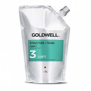 Goldwell  Structure + Shine AGENT 1 - 3 SOFT – Чувствительные окрашенные или осветленные волосы