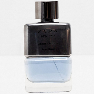 Zara Zara Zara EST 1975 Denim Couture