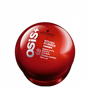 Schwarzkopf OSiS+ Rough Rubber Texture Резиновая паста для укладки волос сильной фиксации