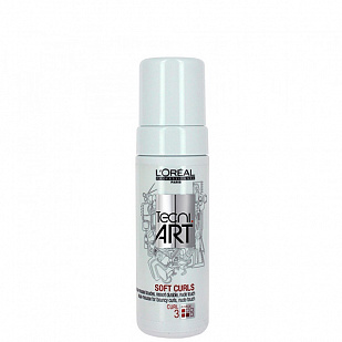 L'oreal Art Nude Touch Soft Curls Аква-мусс для создания легких локонов