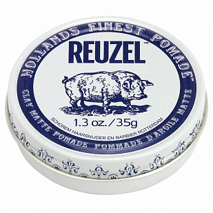 Reuzel Clay Matte Pomade - Помада для волос, на водной основе ,экстрасильная фиксация Reuzel Clay Matte Pomade - Помада для волос, на водной основе ,экстрасильная фиксация