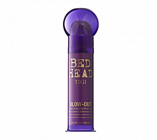 TIGI BAD HEAD STYL BLOW OUT Многофункциональный крем для волос с золотым блеском